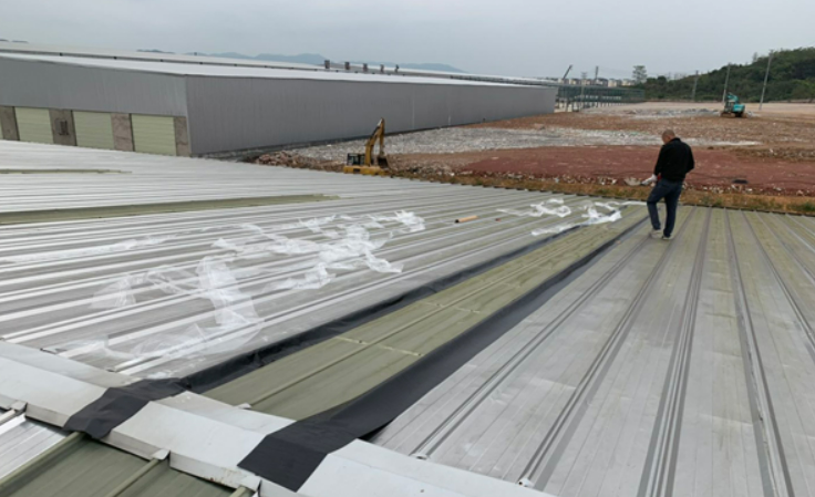 南山厂房屋面防水维修案例